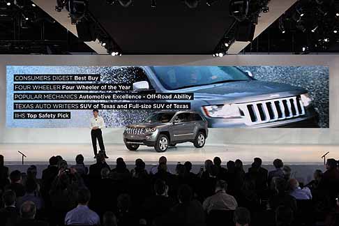 Jeep - Presentazione del restyling Jeep Compass al solone di Detroit